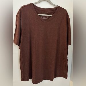 MUTUAL WEAVE Men’s Casual V-Neck Short Sleeved Shirt
Size XXL NWT